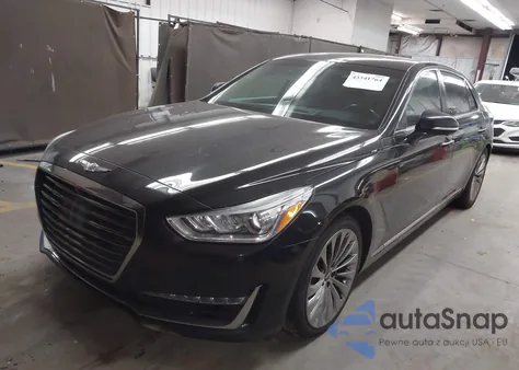 2018 Genesis G90 5.0 Ultimate из США, поврежденный, VIN KMHG54JH4JU048005